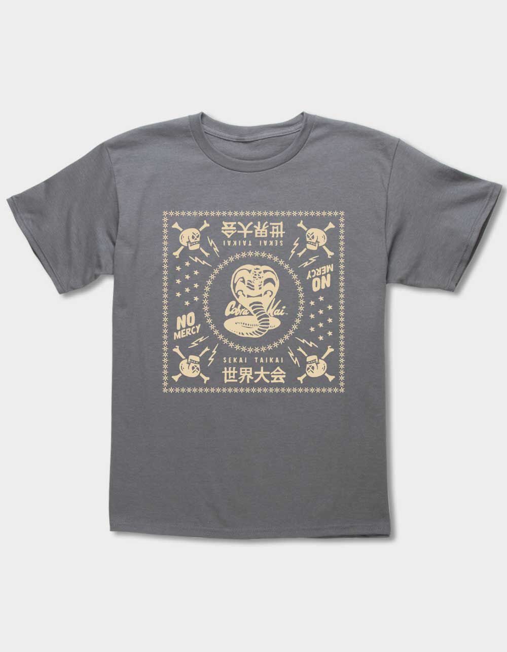 COBRA KAI No Mercy Pattern Unisex Kids Tee