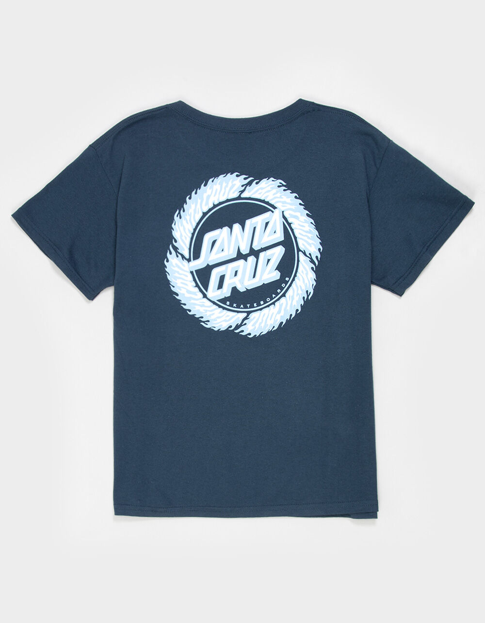 SANTA CRUZ Flame Ring Dot Boys Tee