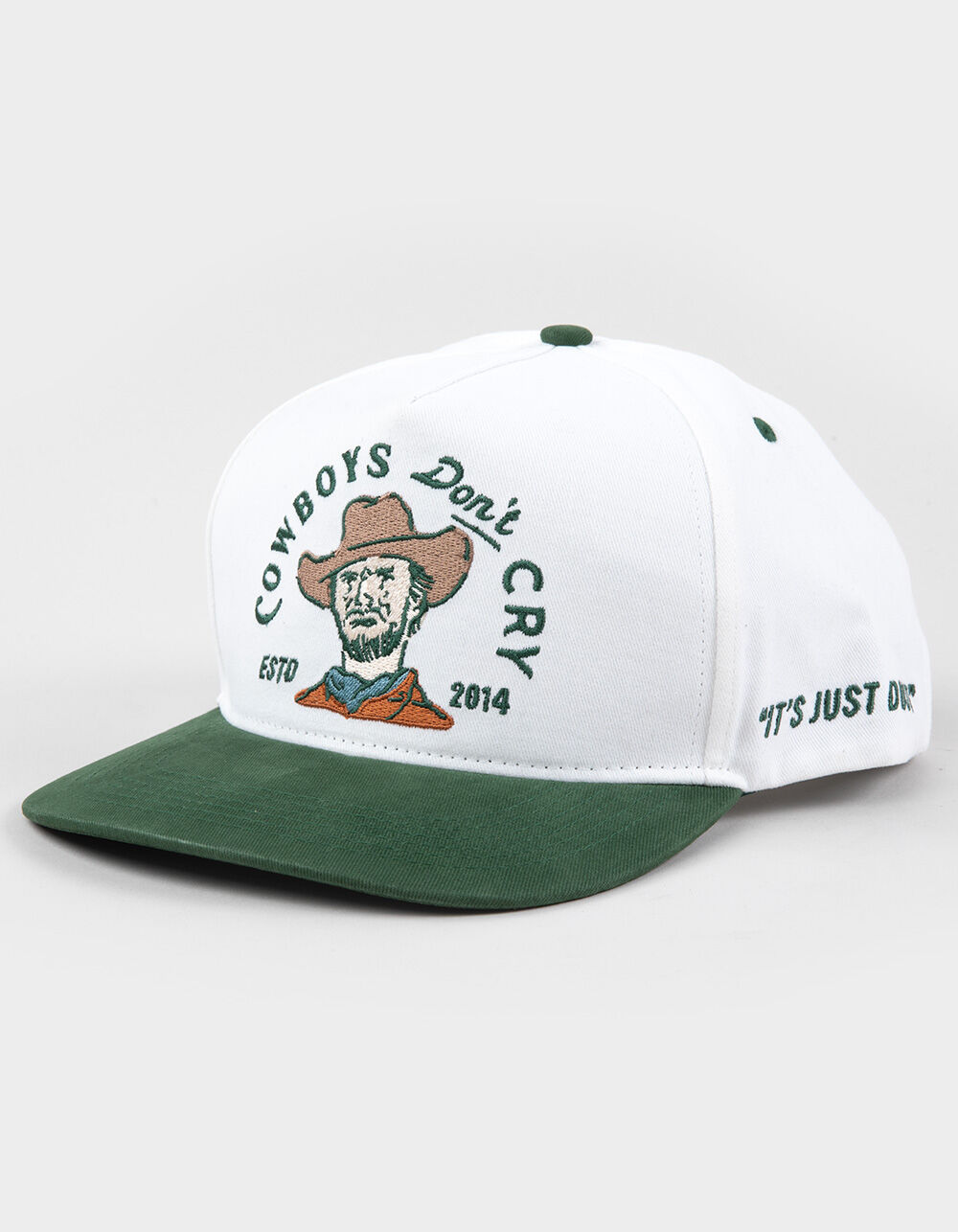 SENDERO PROVISIONS CO. Cowboys Don't Cry 5 Panel Snapback Hat