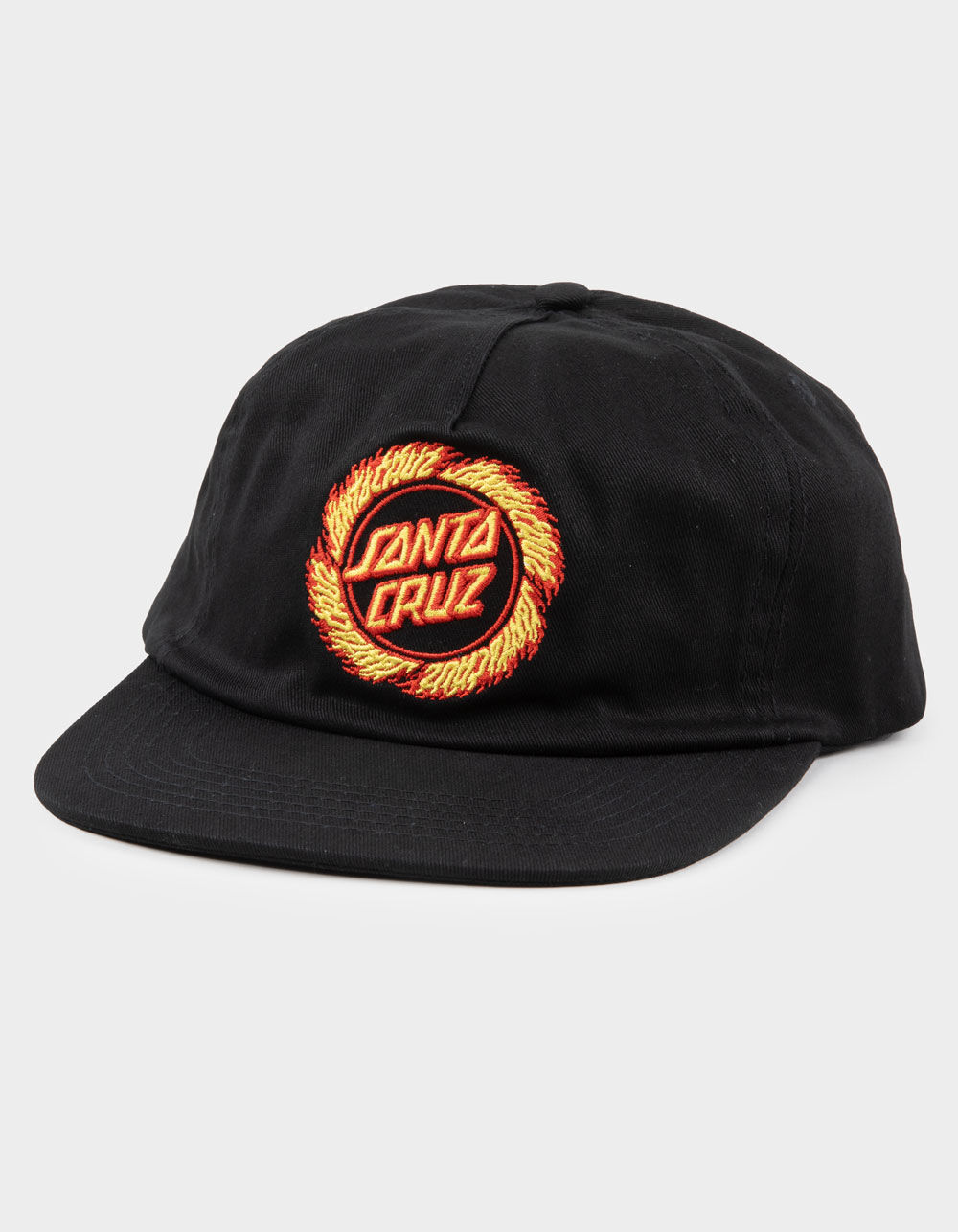 SANTA CRUZ Flame Ringed Dot Snapback Hat