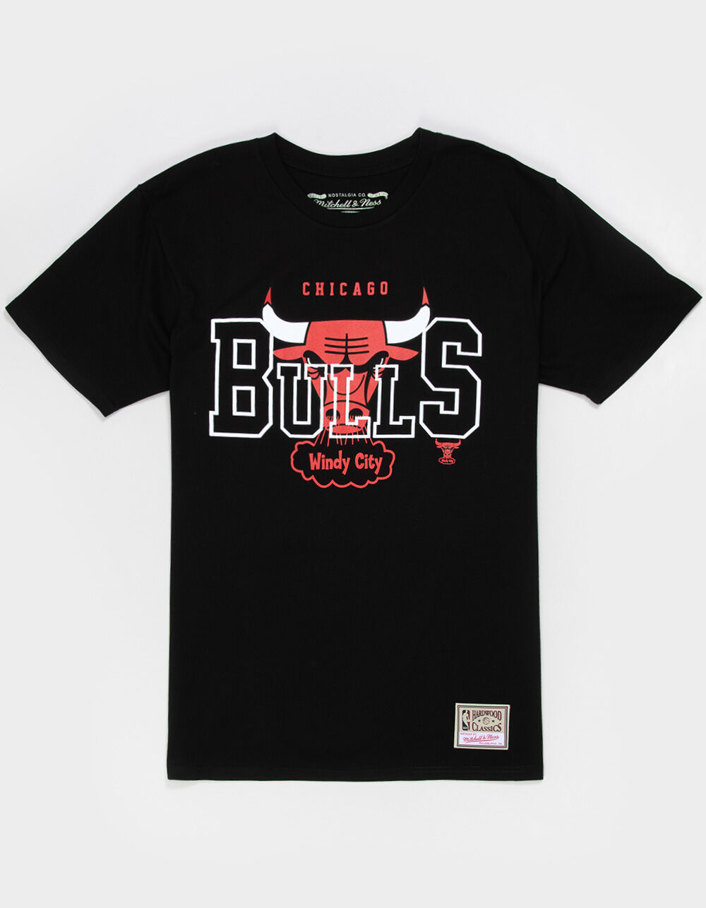 MITCHELL & NESS Chicago Bulls See Thru Mens Tee