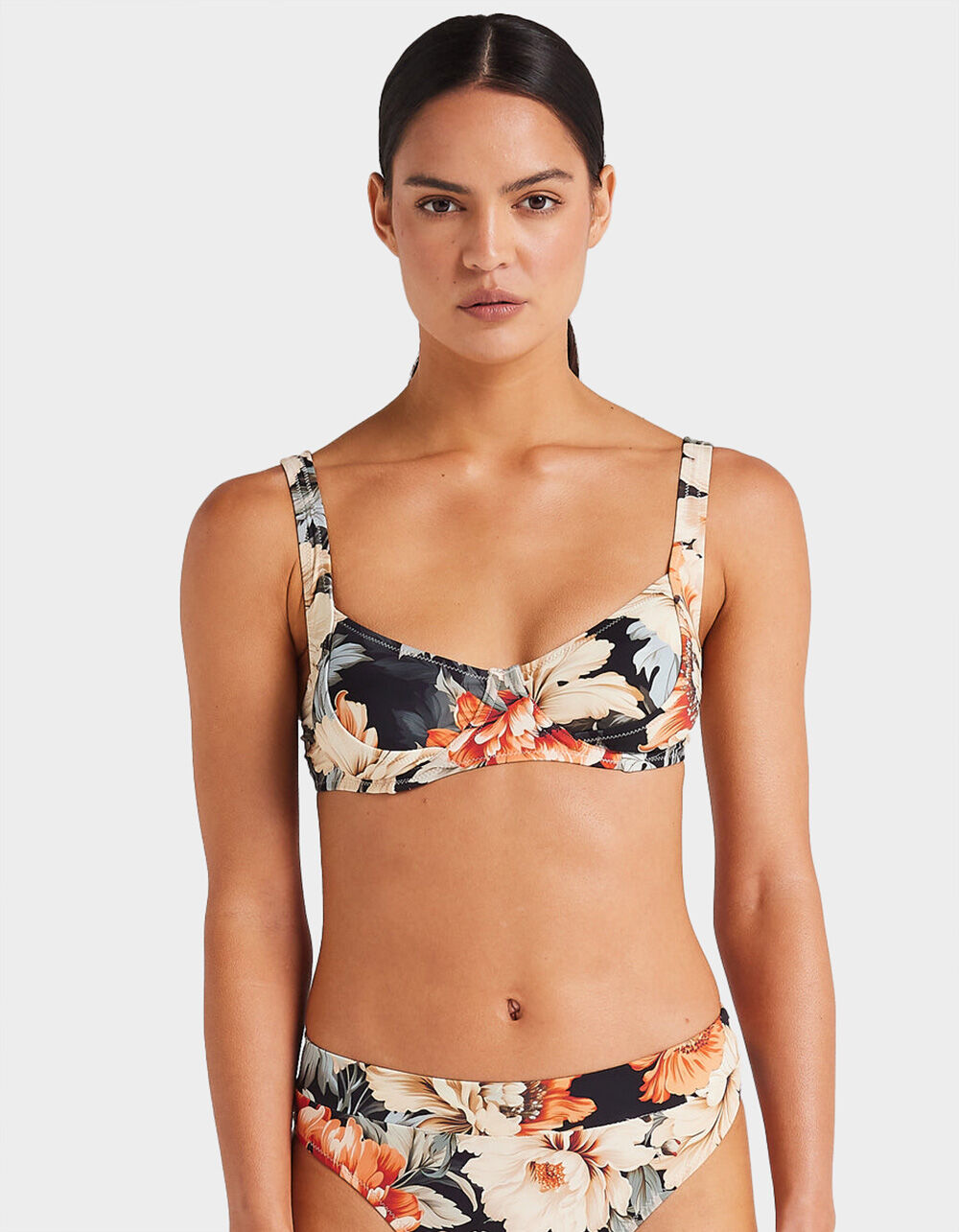 POOLSIDE PARADISO Panama Bra Cup Bikini Top