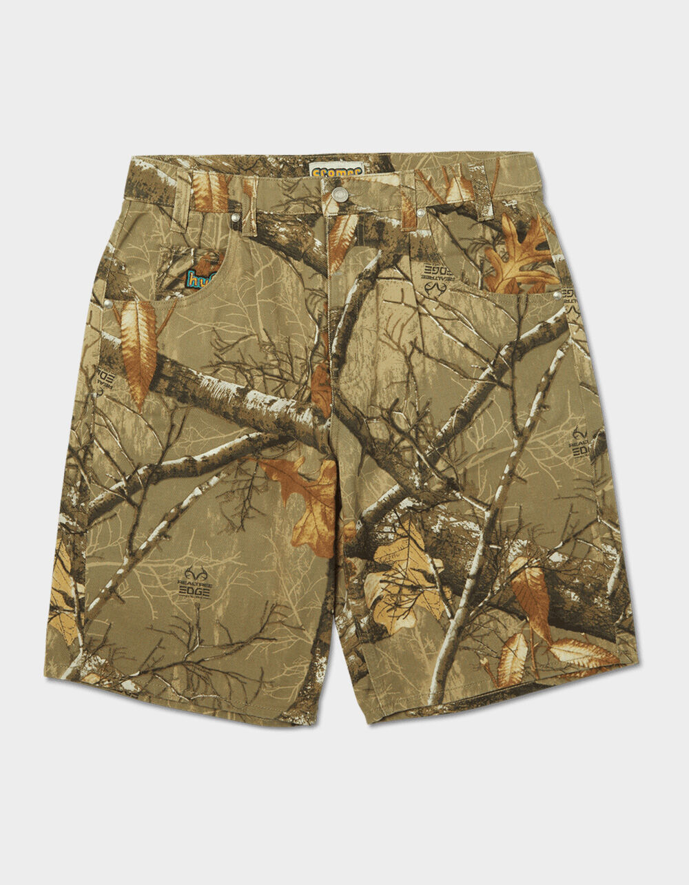 HUF x Realtree Camo Cromer Mens Baggy Shorts