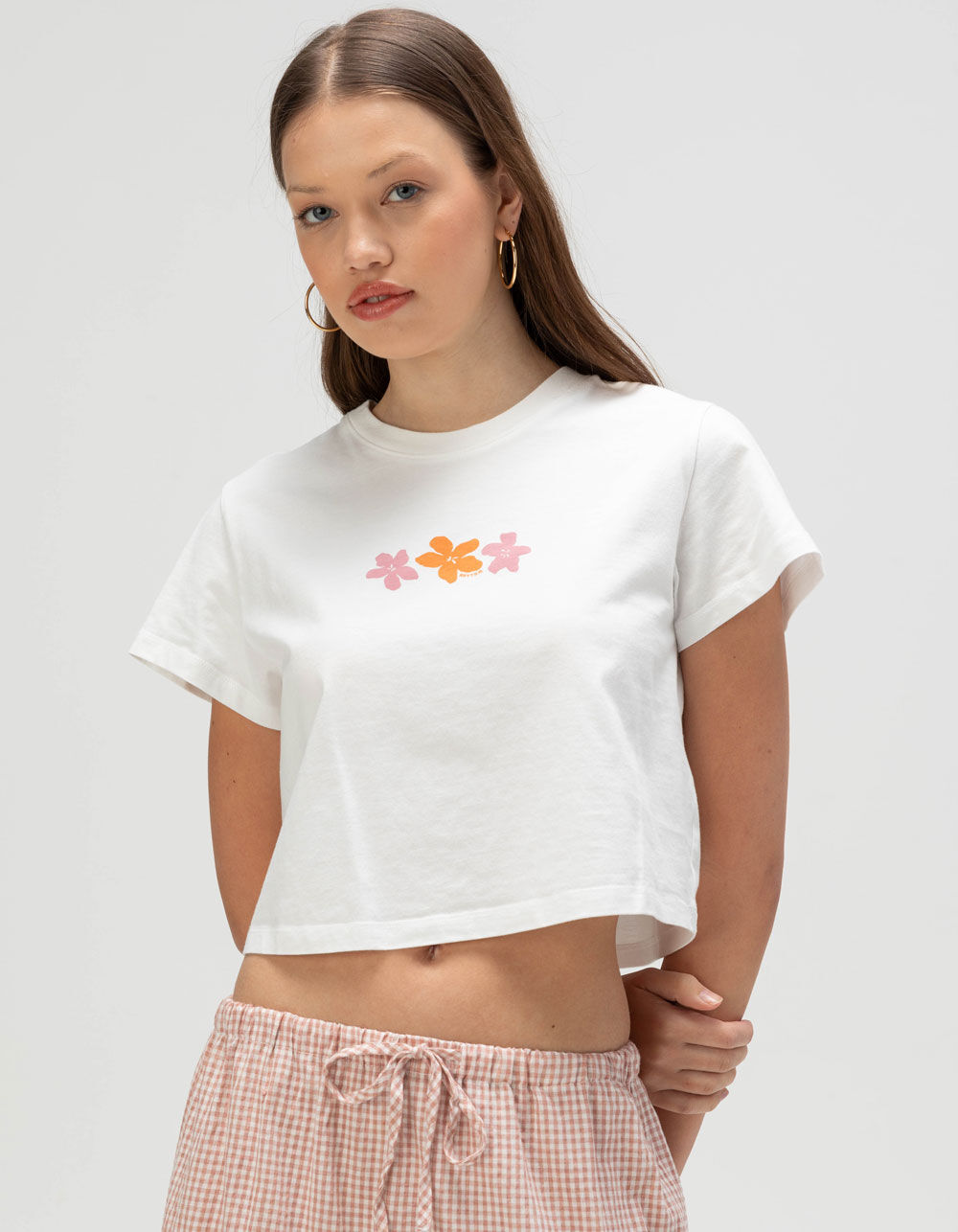 RHYTHM Bora Bora Womens Crop Tee