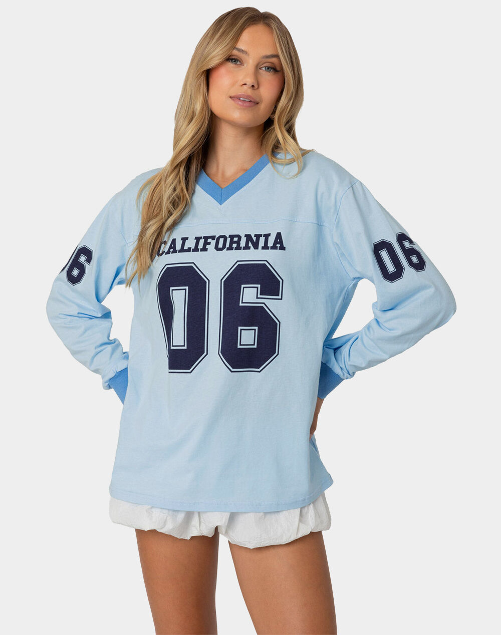 EDIKTED 06 Oversized Long Sleeve Tee