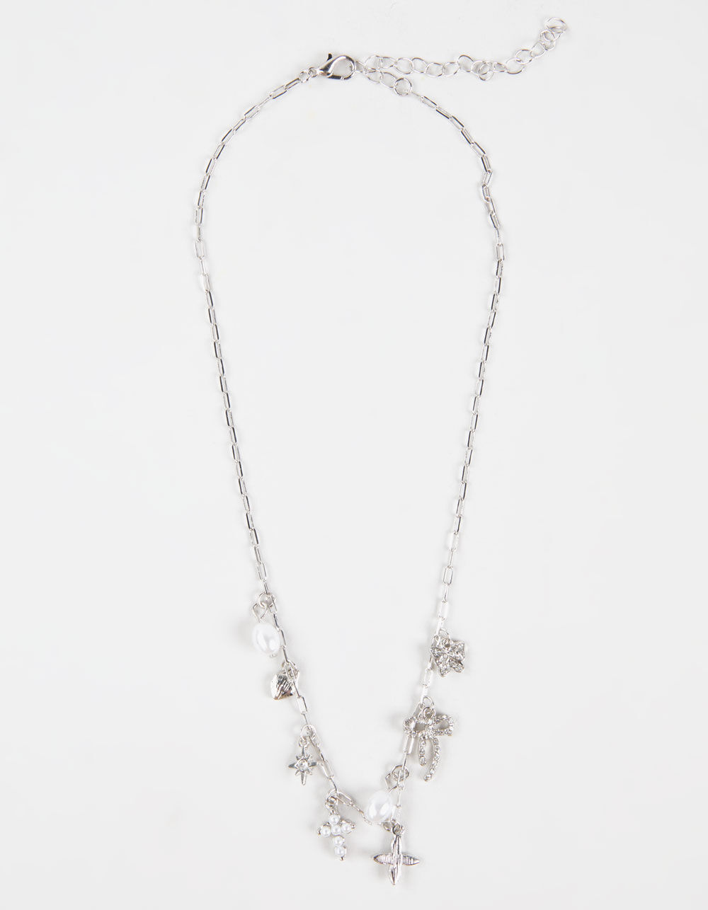 FULL TILT Cross/Bow/Strawberry Charm Necklace