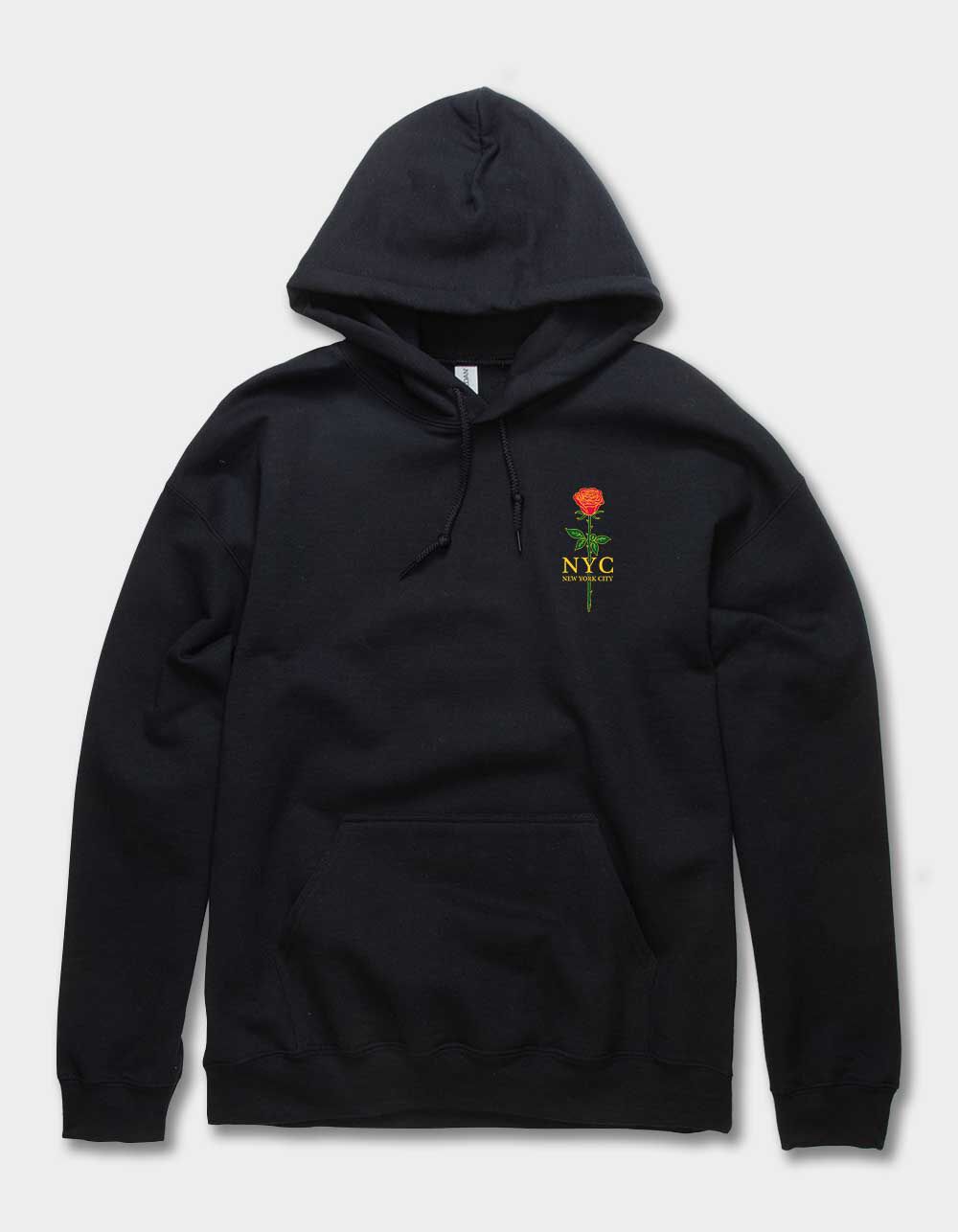 NEW YORK Simple Rose Unisex Hoodie