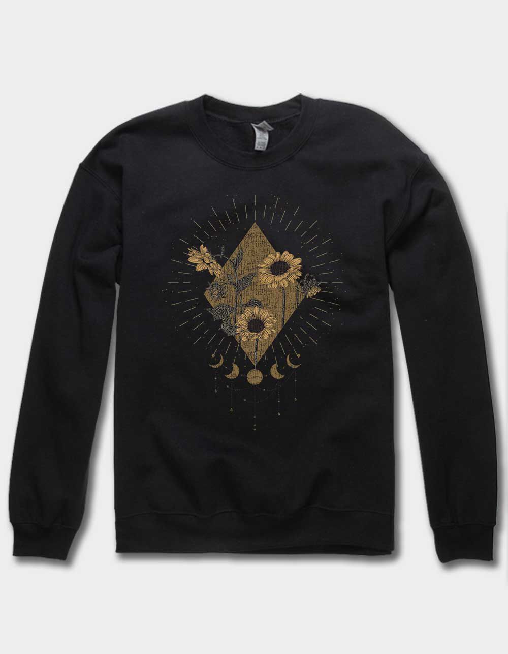 CELESTIAL Sunflower Diamond Unisex Crewneck Sweatshirt