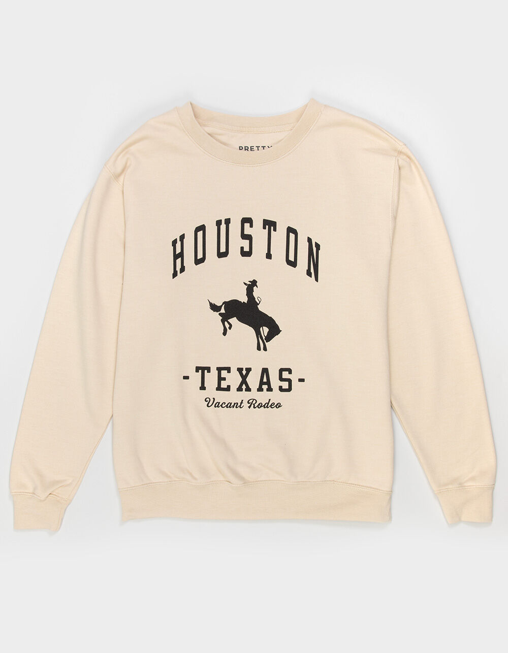 PRETTY VACANT Houston Texas Mens Crewneck Sweatshirt