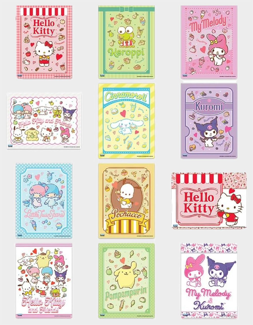 SANRIO Hello Kitty Poster Book