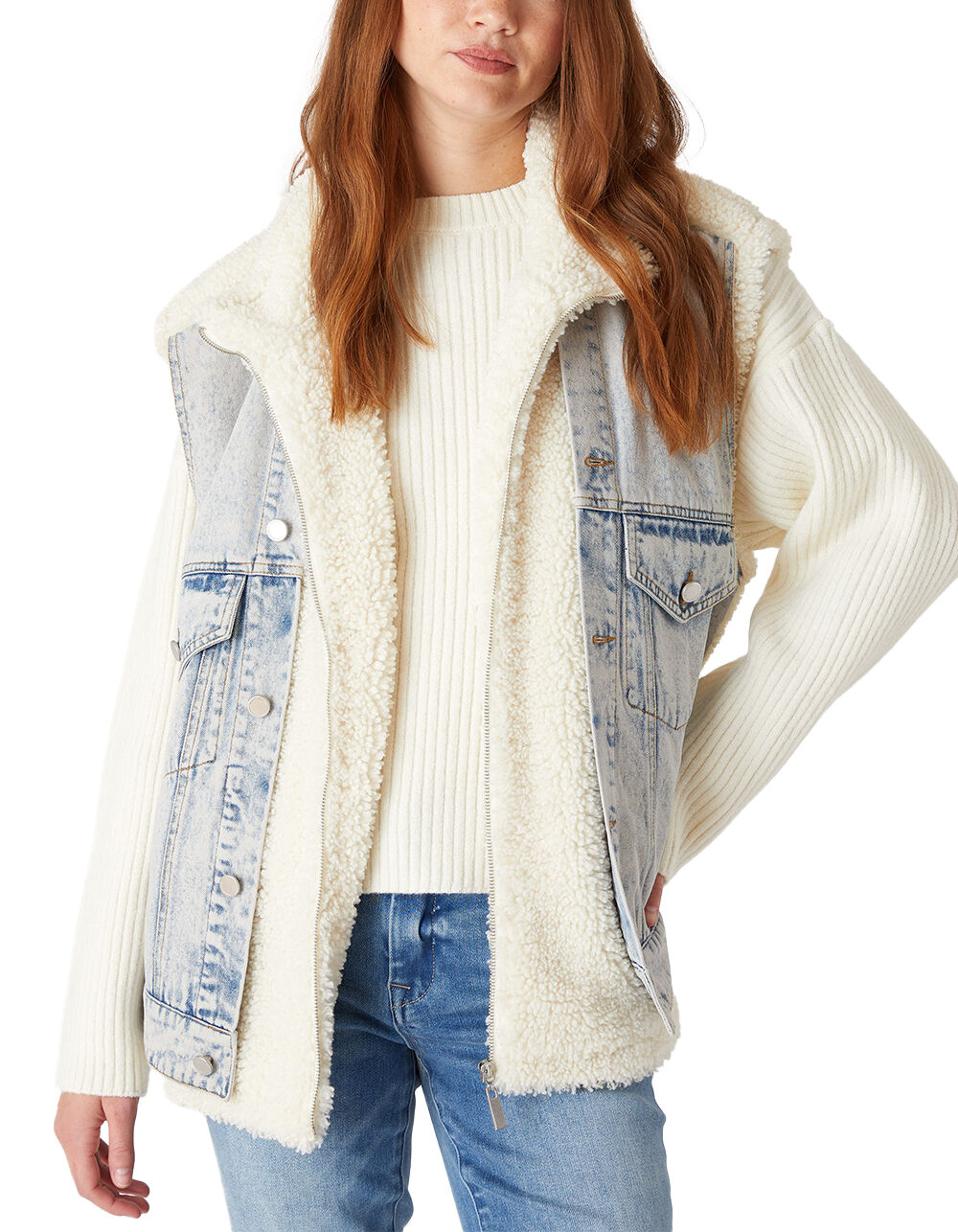 BLANK NYC Snowbank Womens Vest