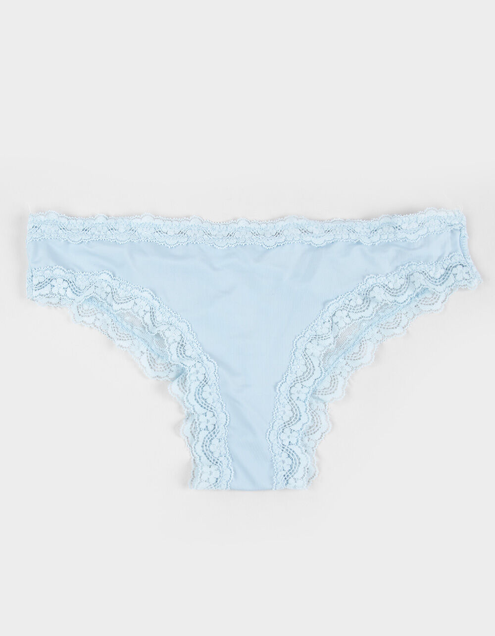 FULL TILT Polka Dot Lace Trim Bikini Panties
