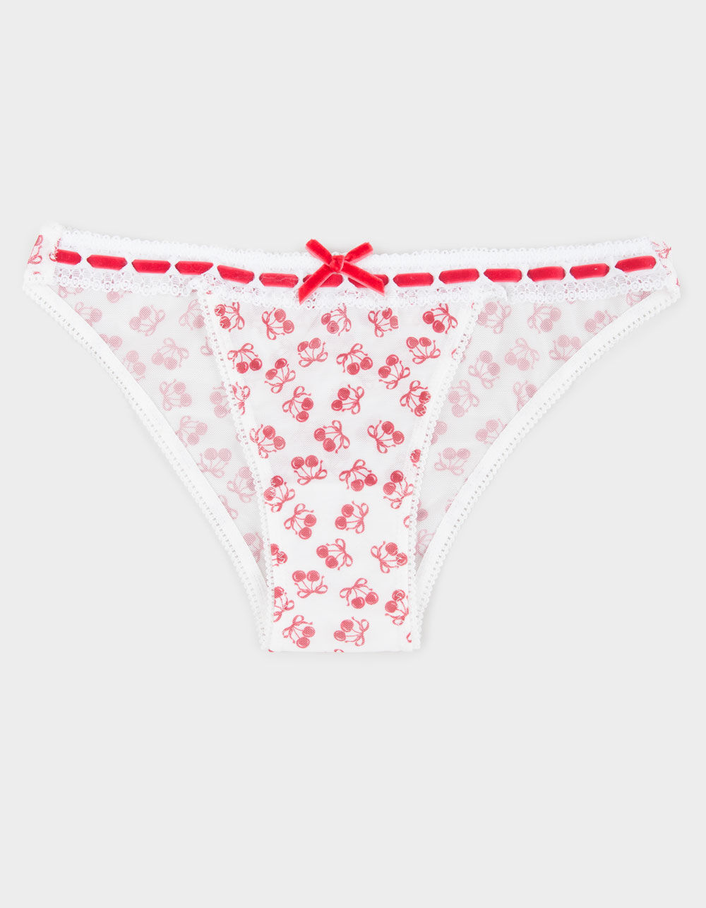FULL TILT Ribbon Lace Trim Cheeky Panties