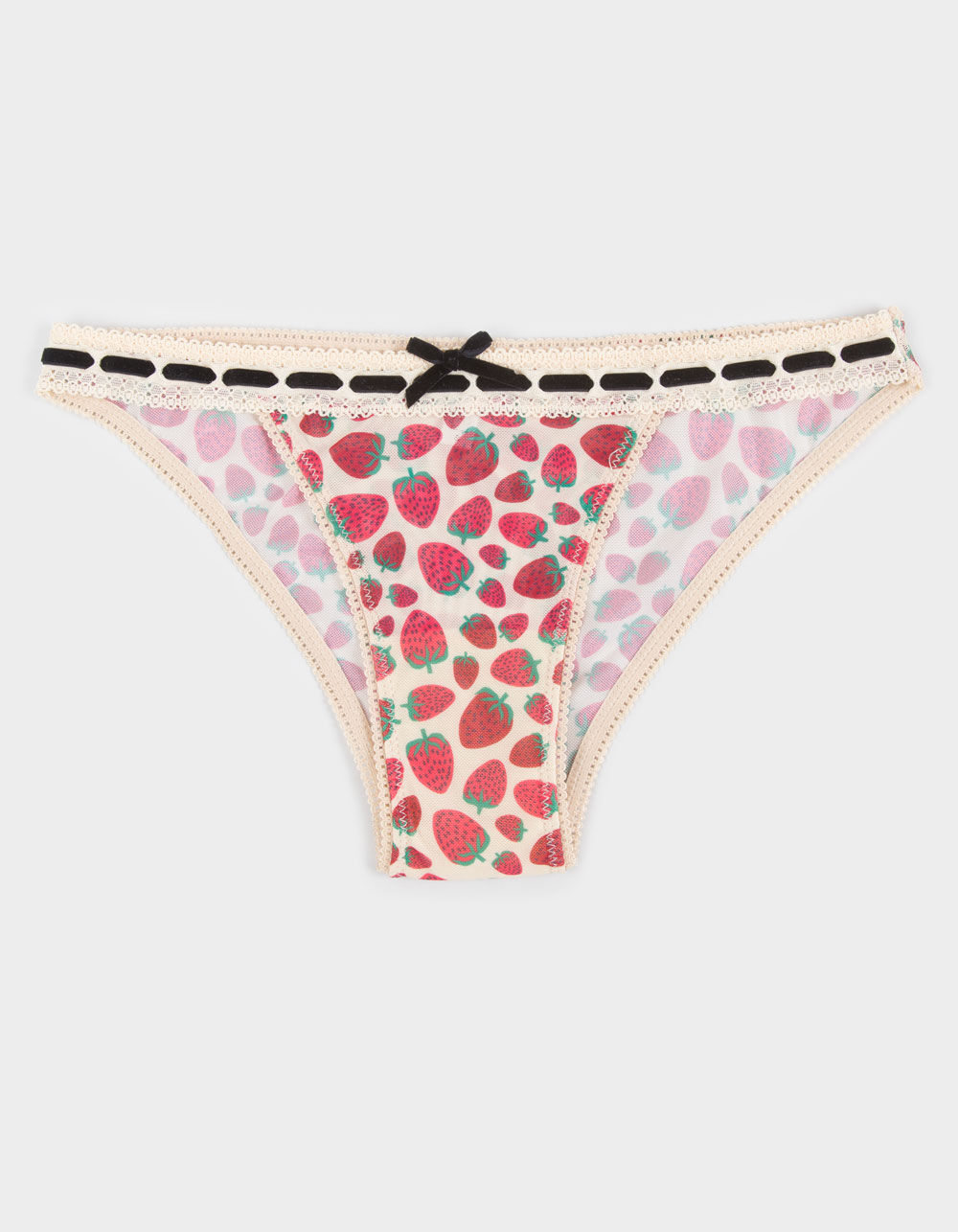 FULL TILT Ribbon Lace Trim Cheeky Panties