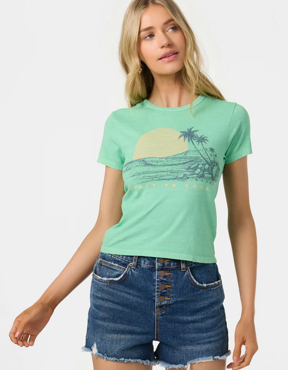 O'NEILL Coastal Vibes Womens Skimmer Tee
