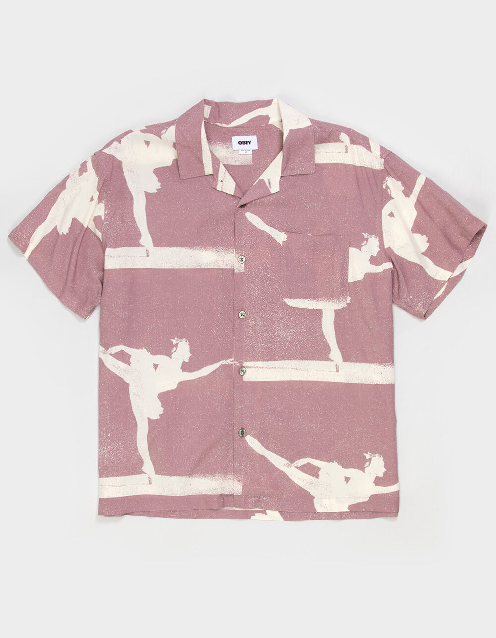 OBEY Jacques Mens Button Up Shirt