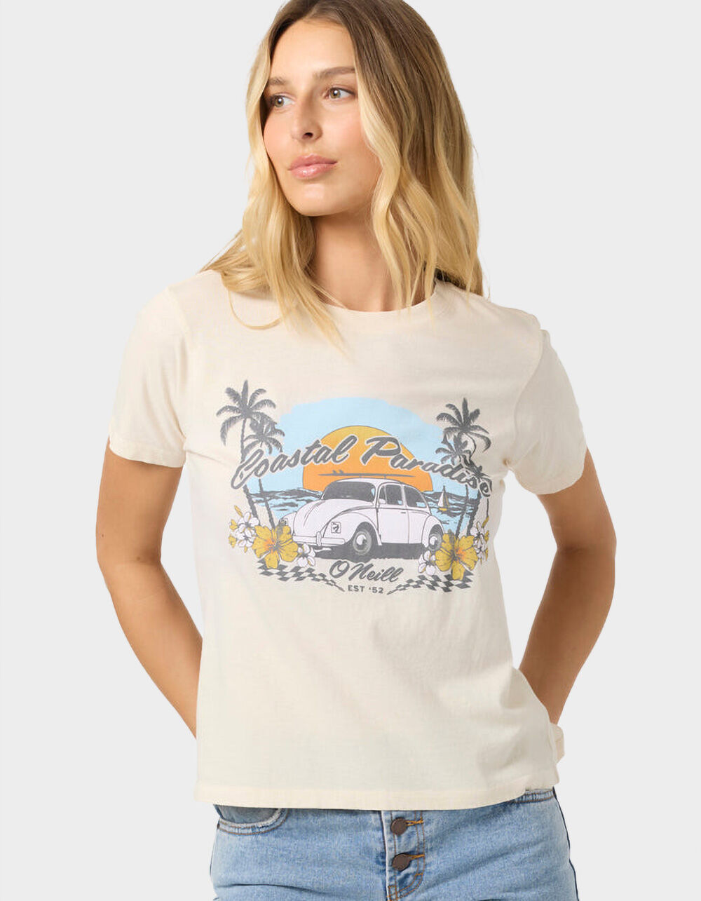 O'NEILL Coastal Paradise Womens Relaxed Tee