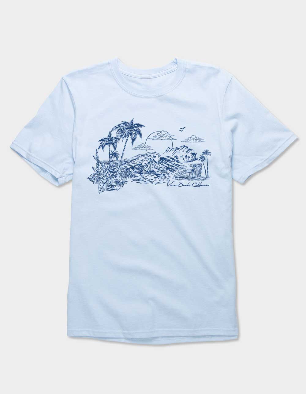 VENICE BEACH Sunset Distressed Unisex Tee
