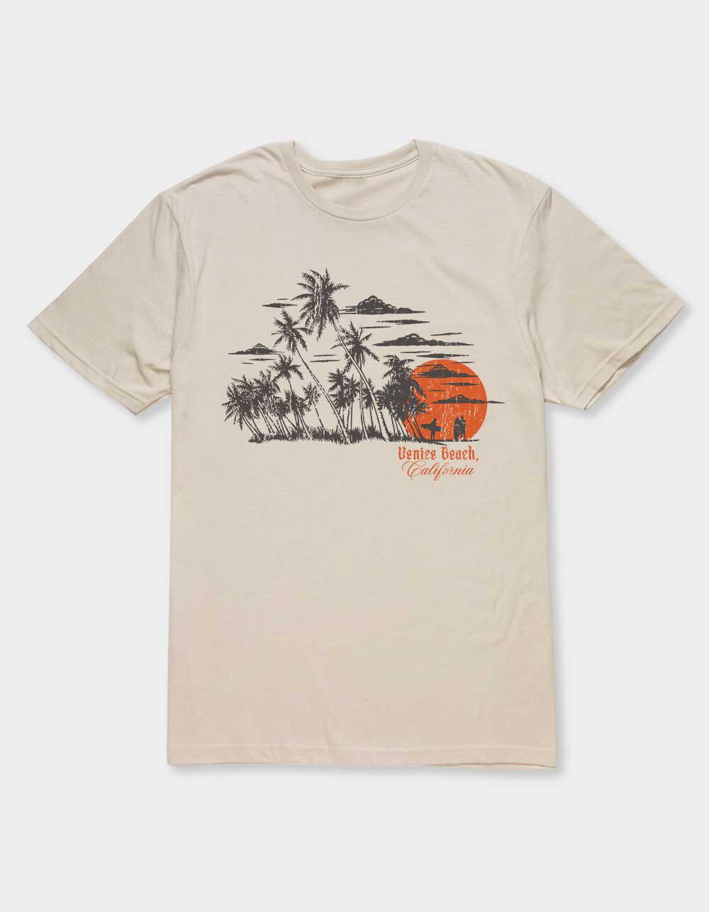 VENICE BEACH Surf Distressed Unisex Tee
