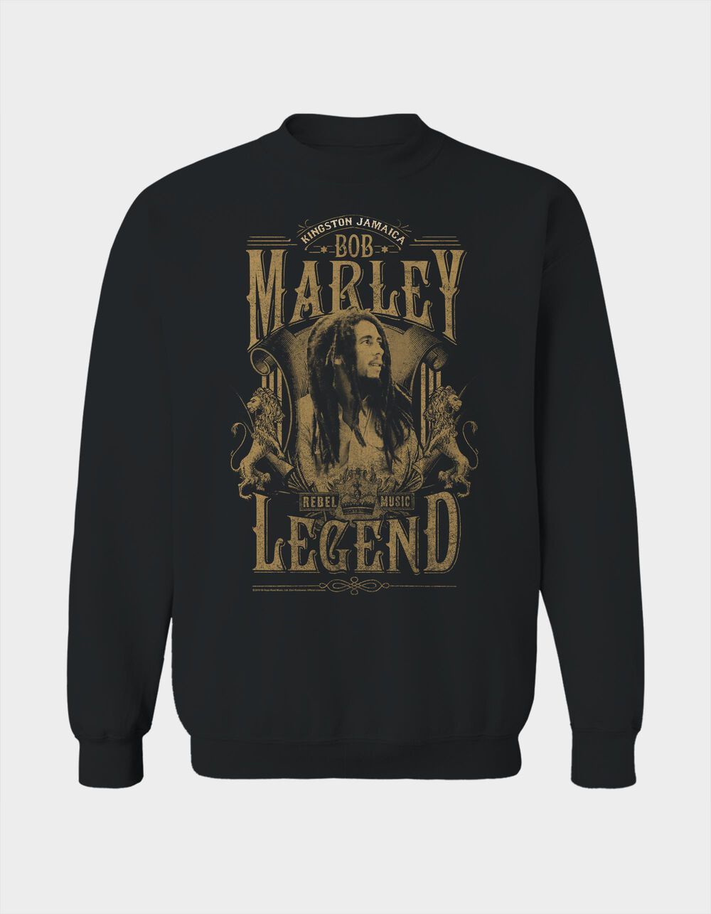BOB MARLEY Rebel Legend Unisex Crewneck Sweatshirt