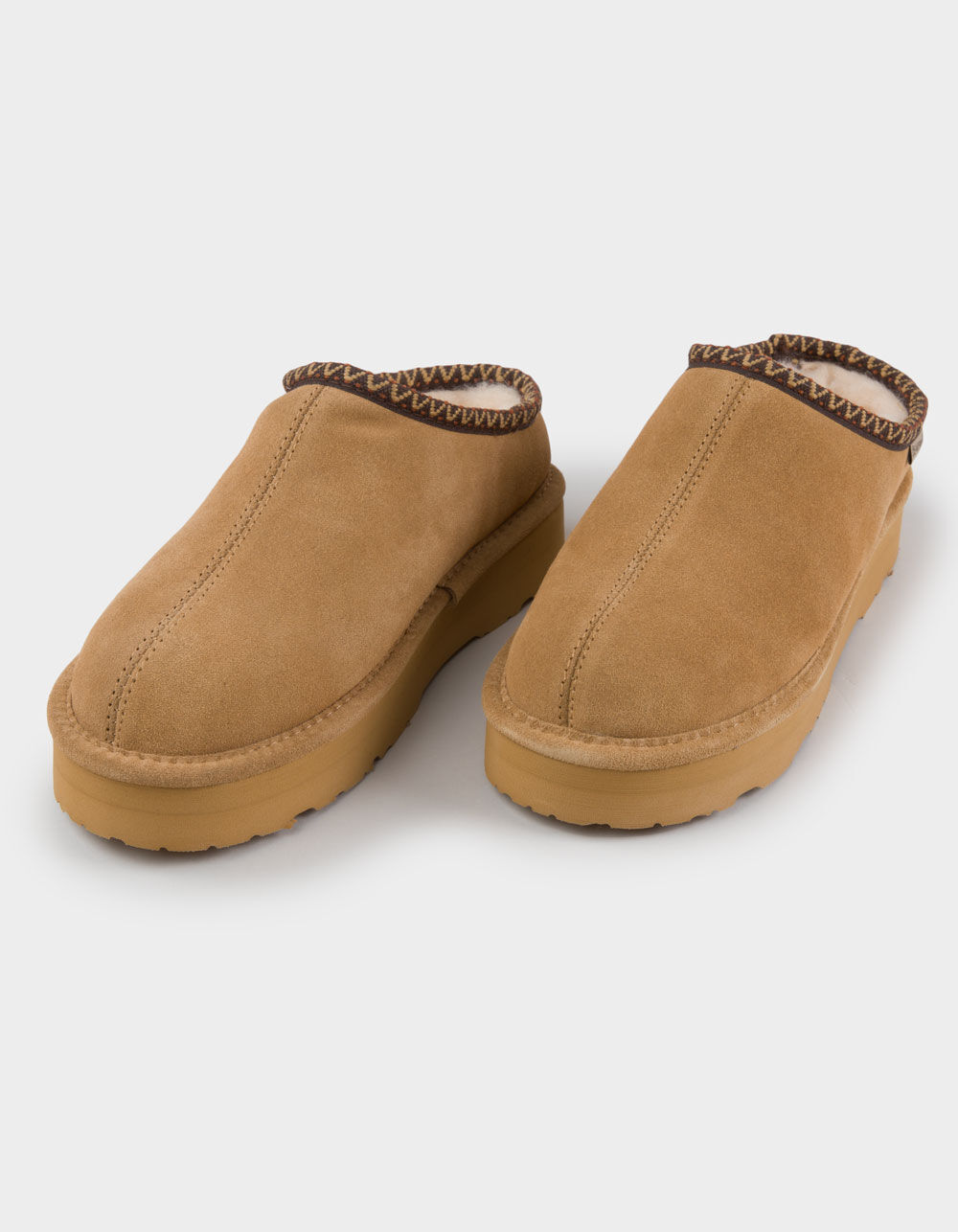 BEARPAW Martis Womens Suede Slippers
