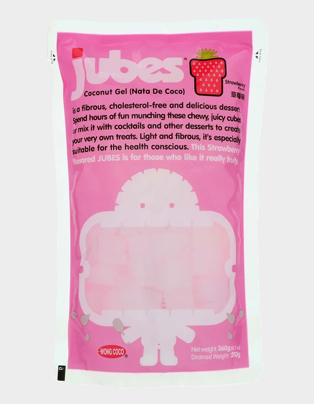 JUBES Strawberry Coconut Gel