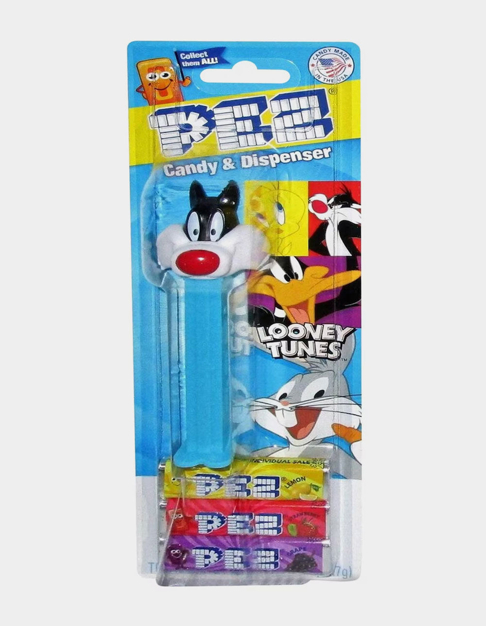 PEZ x Looney Tunes Candy & Dispenser