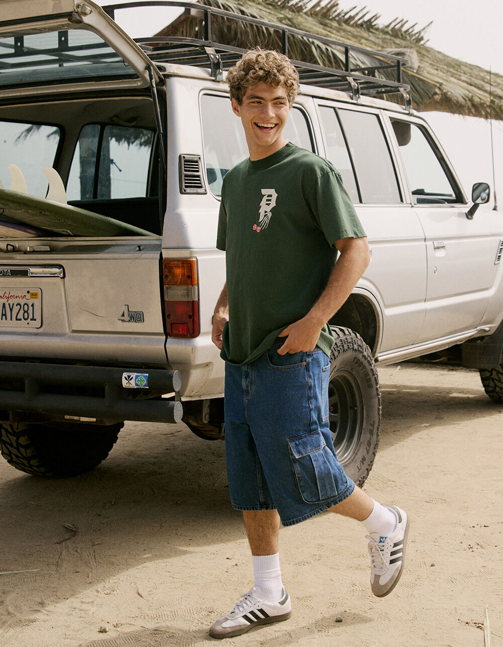RSQ Mens Cargo Jorts