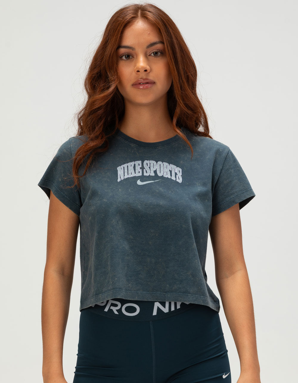 NIKE Sports Phoenix Wash Womens Tee