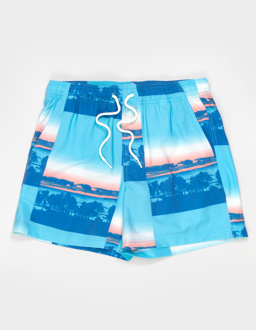 RSQ Mens Horizon 5" Swim Shorts