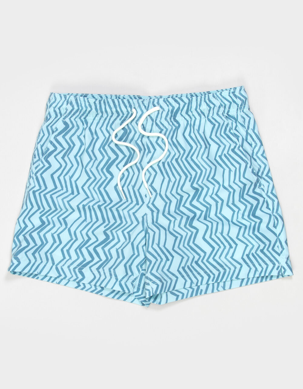 RSQ Mens Vertical Zags 5" Swim Shorts