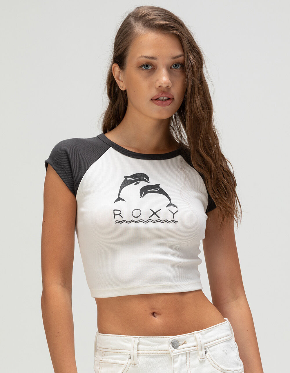 ROXY Sunset Womens Raglan Baby Tee