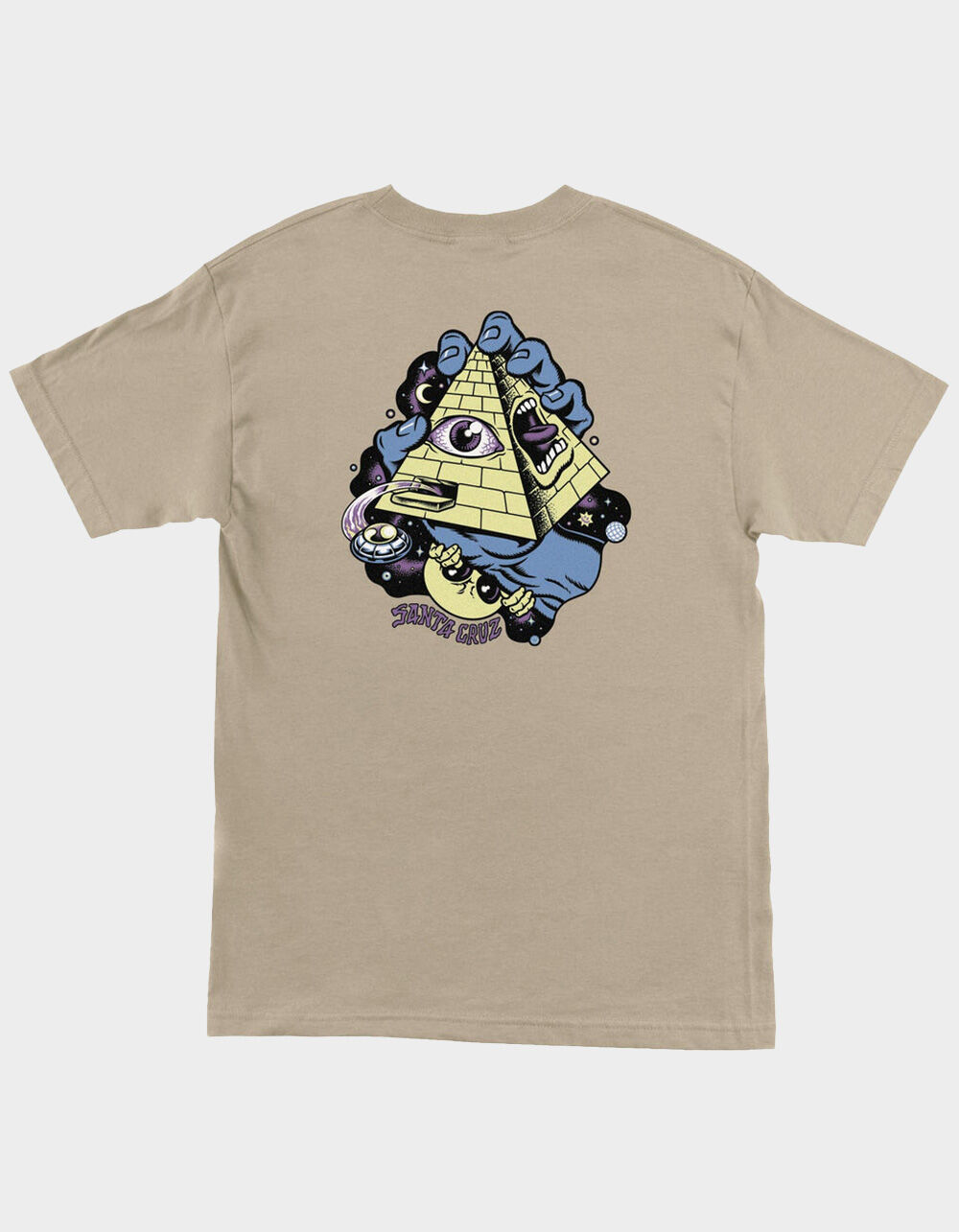SANTA CRUZ Knibbs Invasion Hand Mens Tee