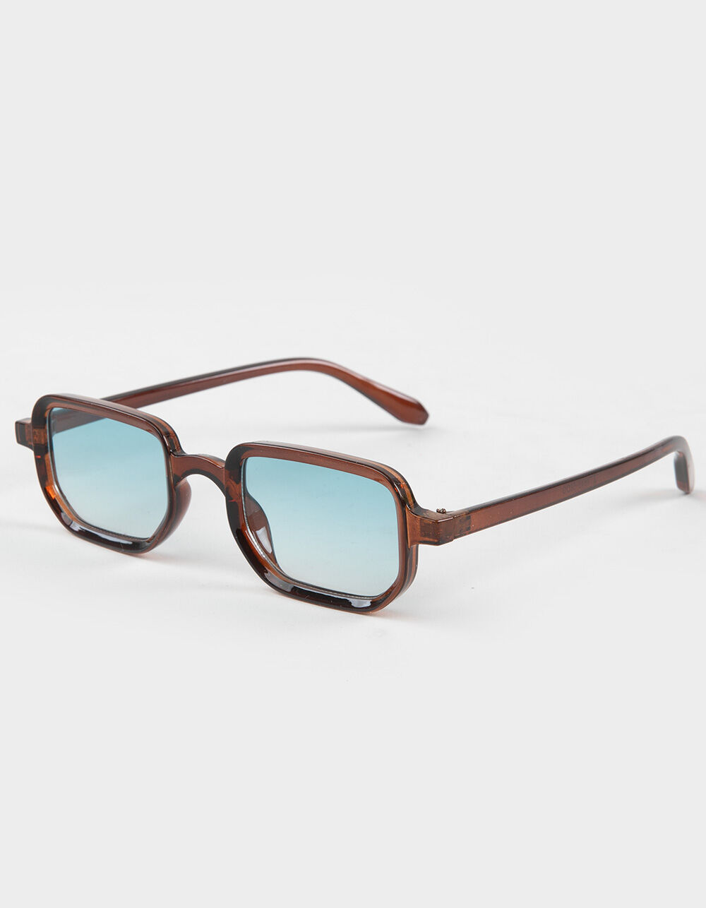 RSQ Thin Square Translucent Sunglasses