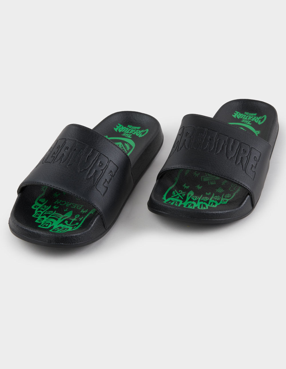 CREATURE Haunted Sea Creature Mens Slide Sandals