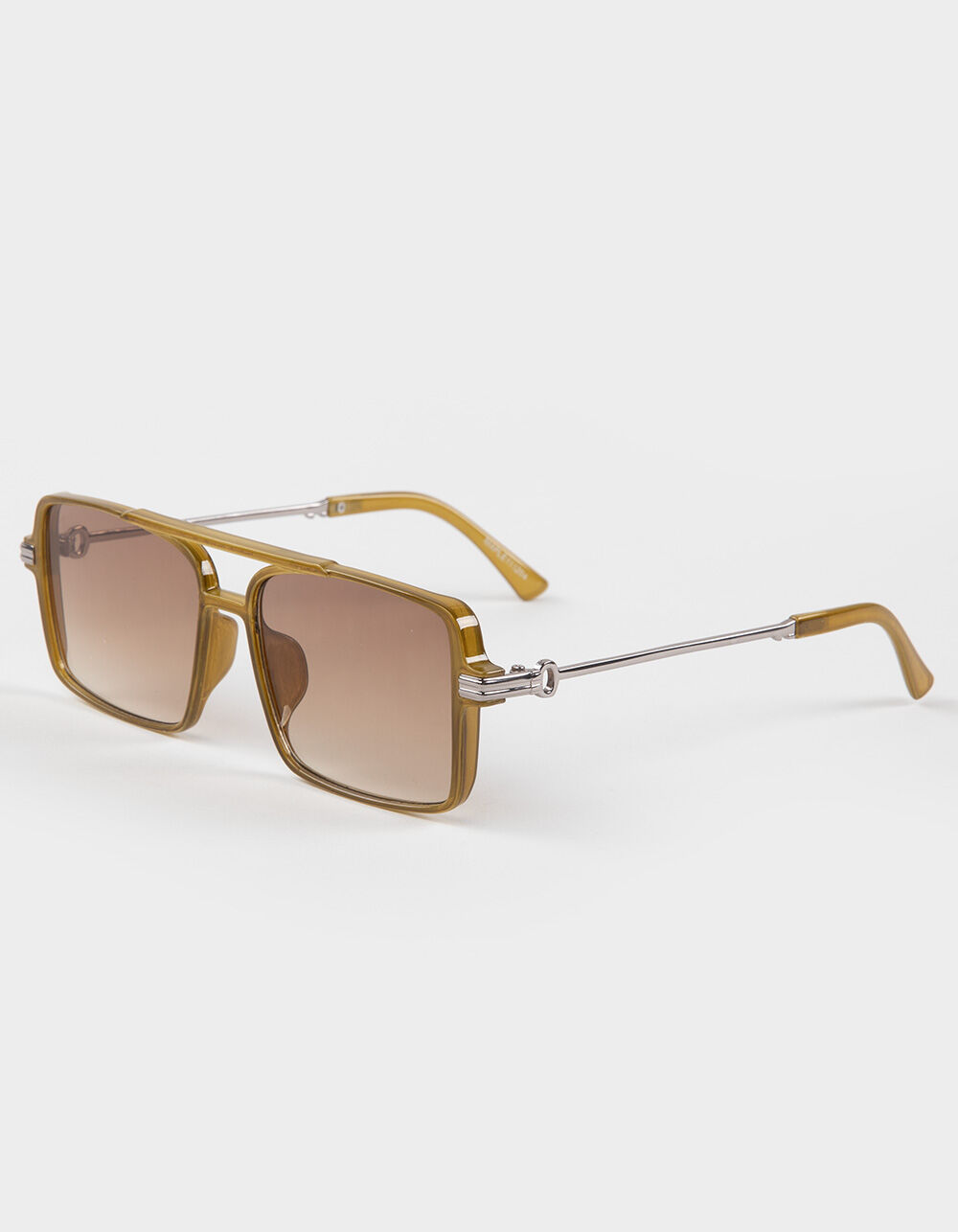 RSQ Maple Block Aviator Sunglasses