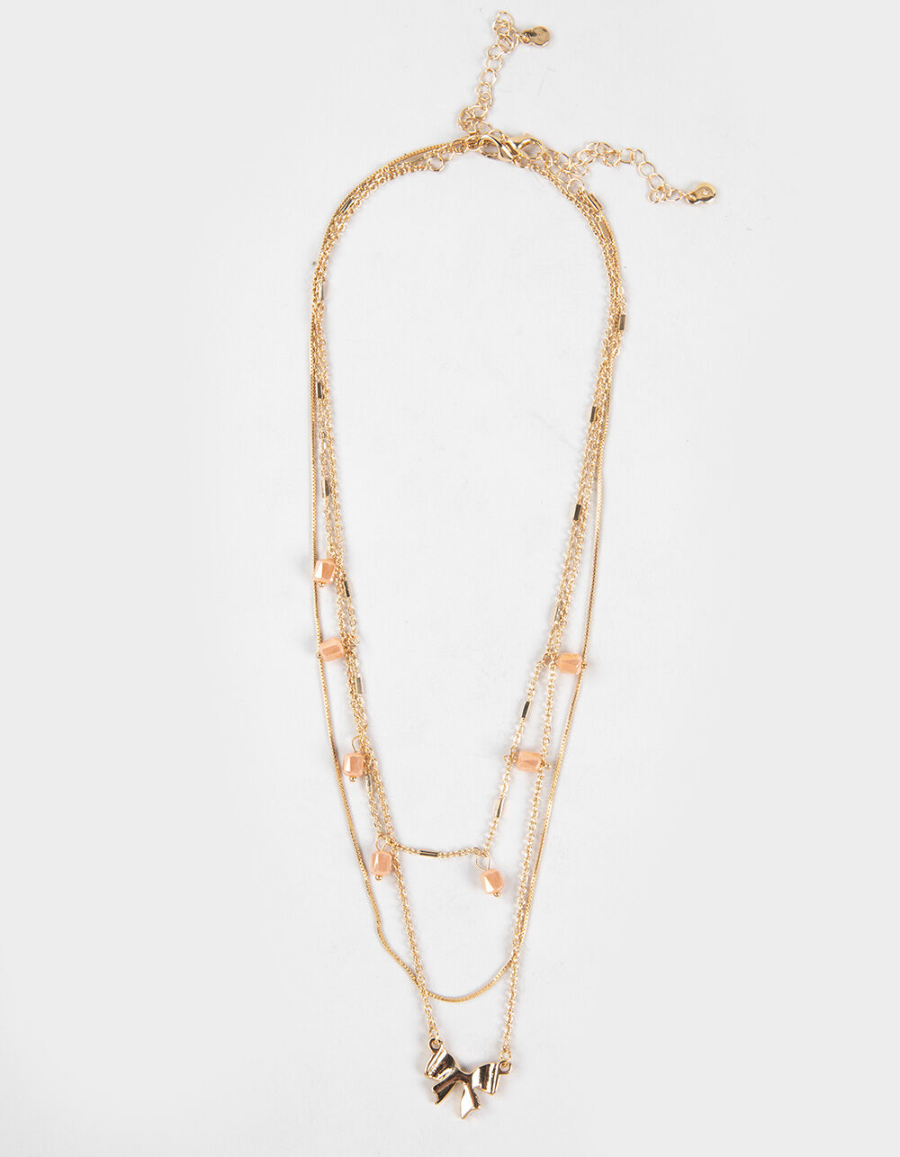 FULL TILT Layered Butterfly/Beaded Necklace