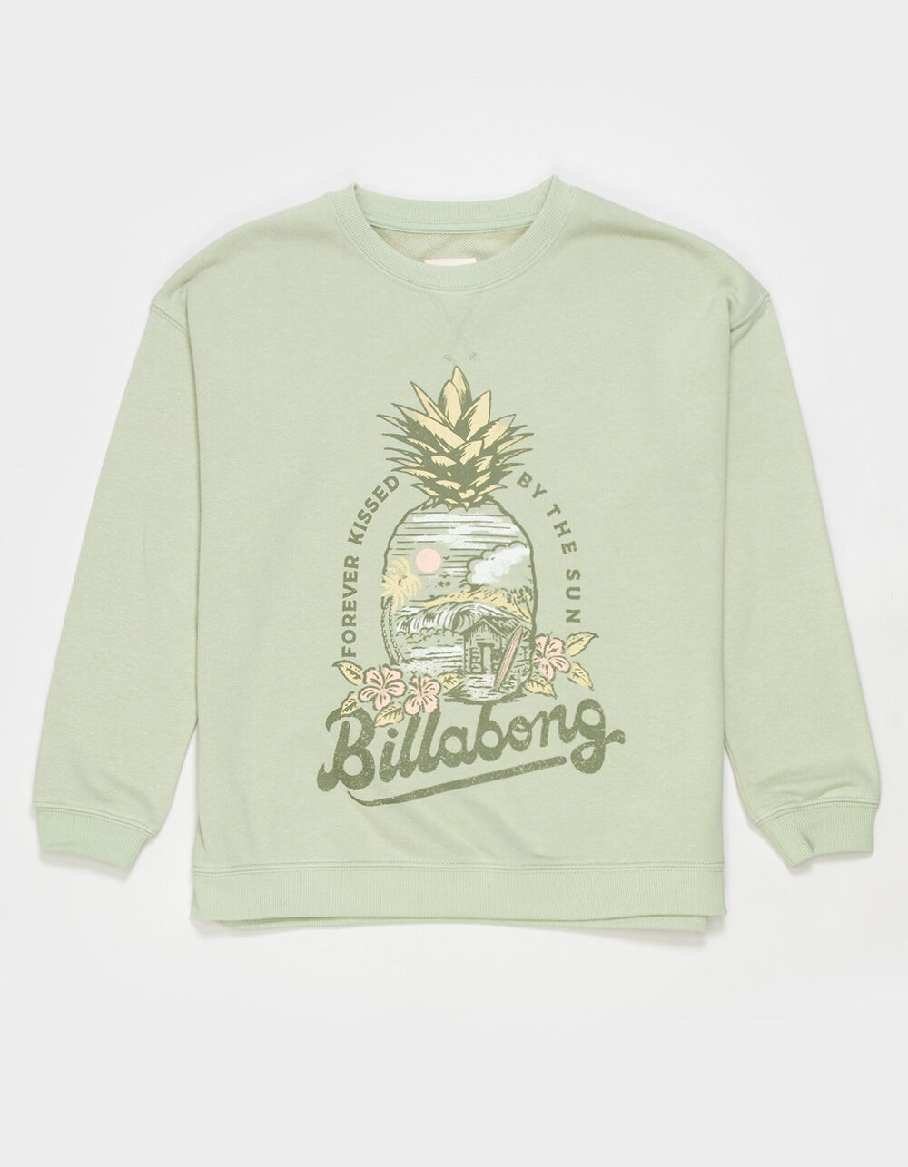BILLABONG Pineapple Kiss Girls Crewneck Sweatshirt