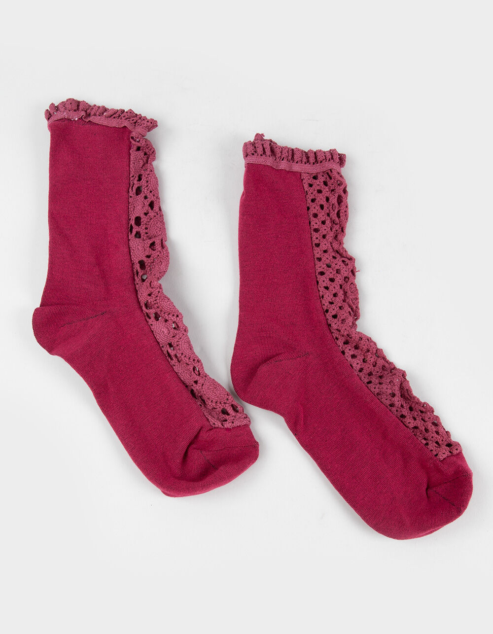FREE PEOPLE Rubies Womens Crochet Socks