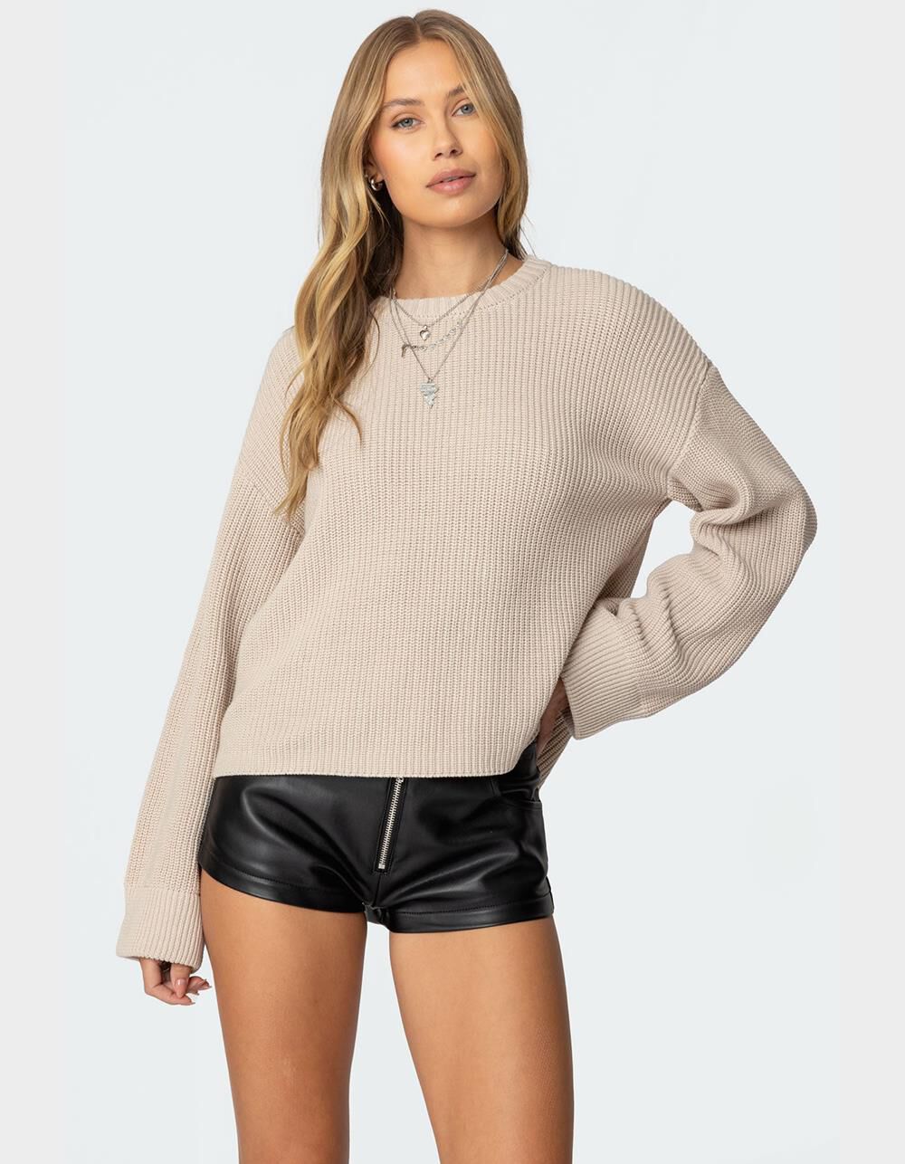 EDIKTED Marleen Oversized Knit Sweater
