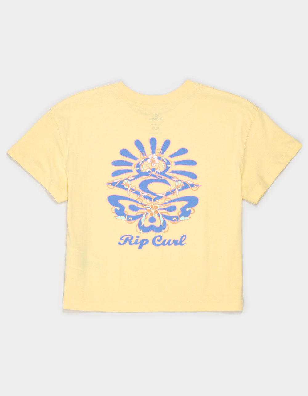 RIP CURL Sunset Skies Girls Crop Tee