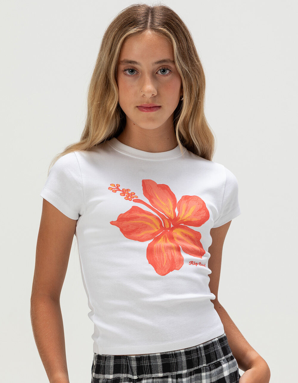 RIP CURL Hibiscus Girls Baby Tee