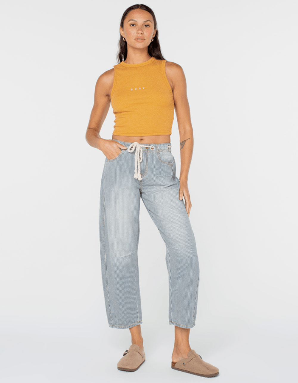 ROXY Belted Surf Pipe Womens Pants