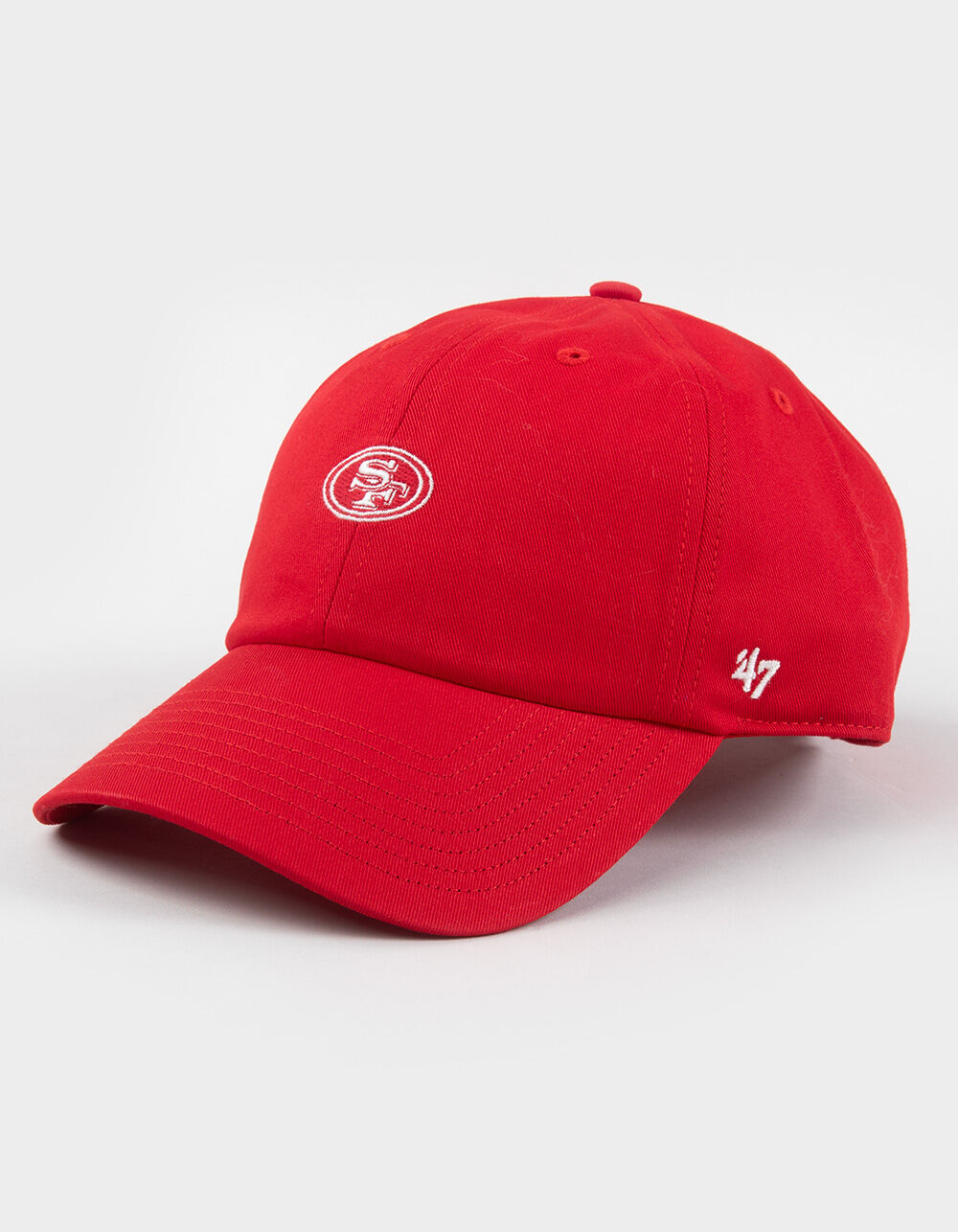 47 BRAND San Francisco 49ers Foundational '47 Clean Up Strapback Hat