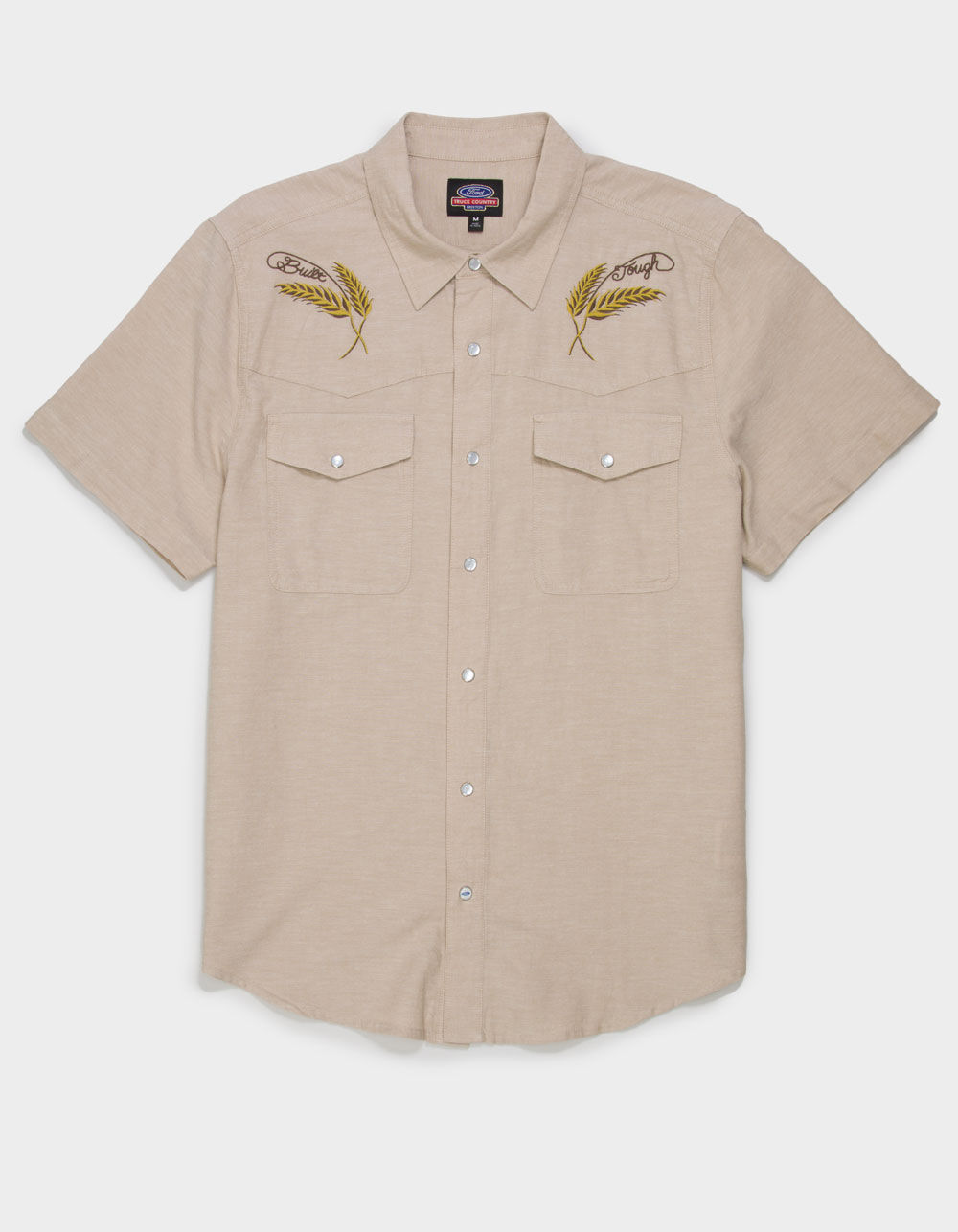 BRIXTON x Ford Mens Western Snap Front Shirt