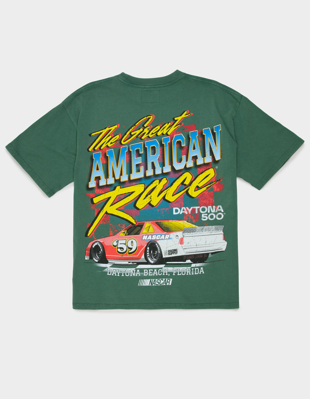 TILLYS x NASCAR Daytona 500 Mens Boxy Tee