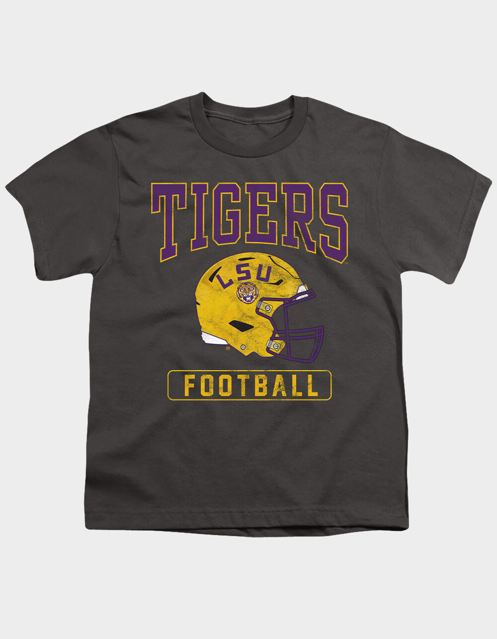 LOUISIANA STATE UNIVERSITY Official Football Helmet Boys Tee