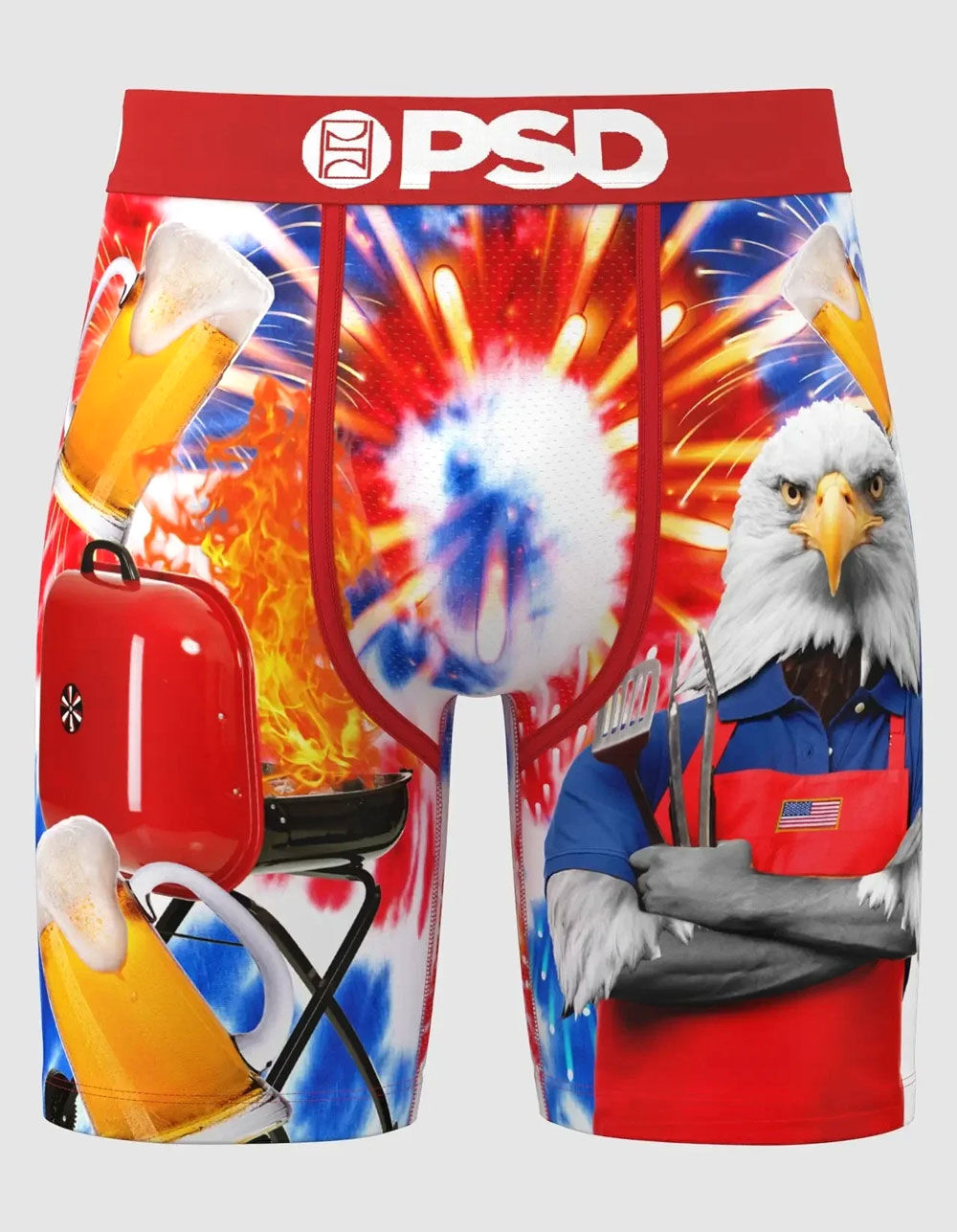 PSD Grill Master Mens Boxer Briefs