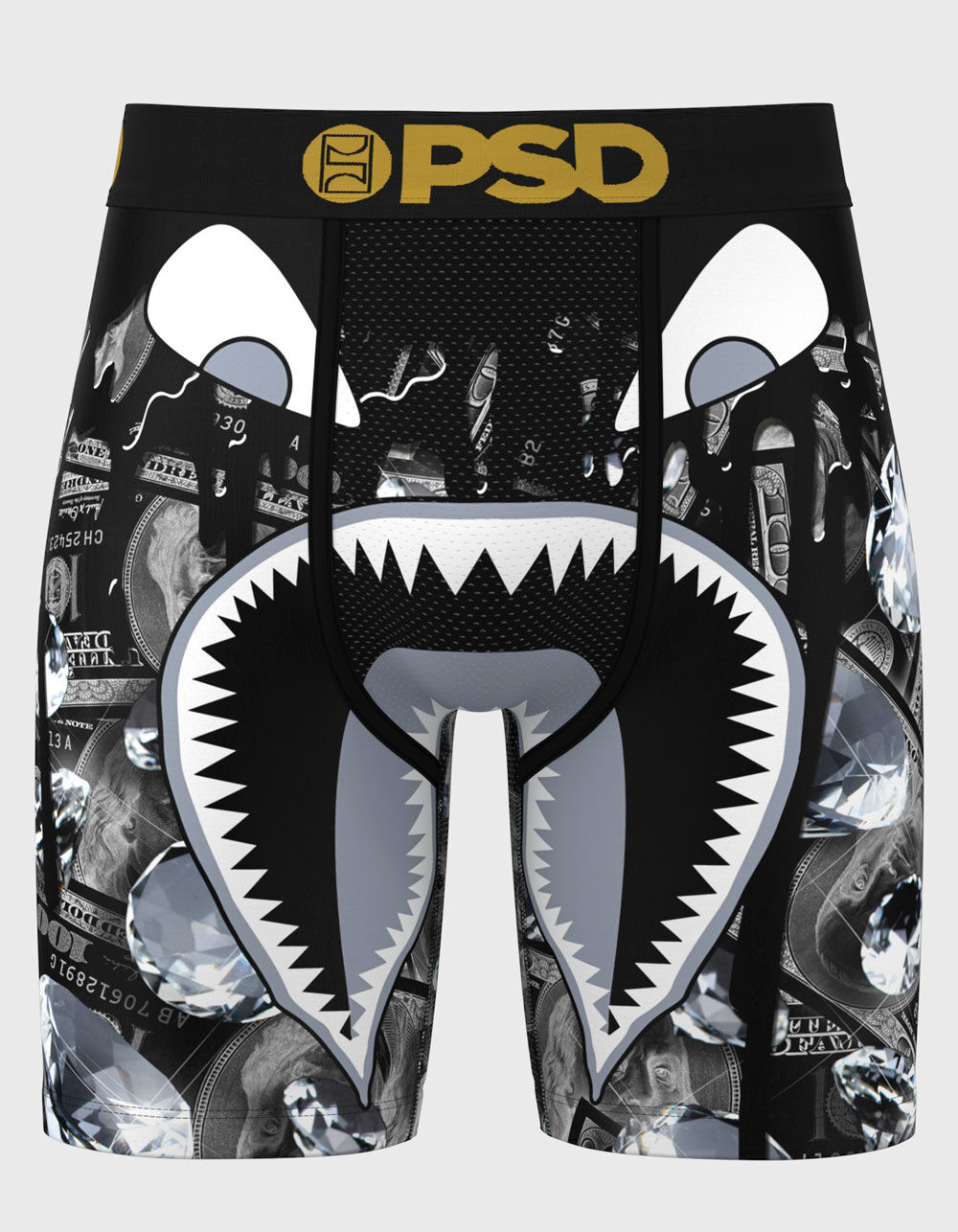 PSD Warface Black Diamond Mens Boxer Briefs