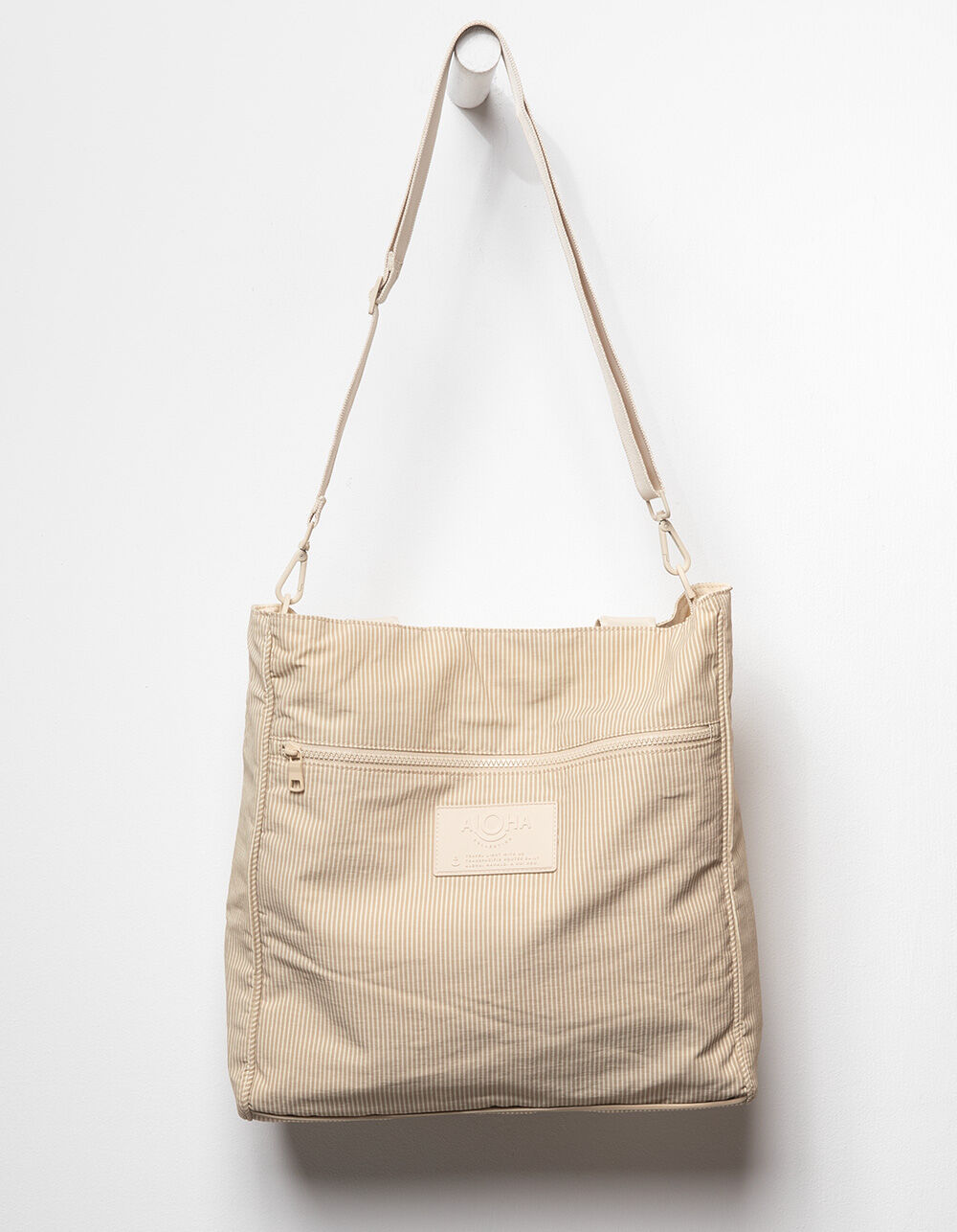 ALOHA COLLECTION Stripe School Tote Bag